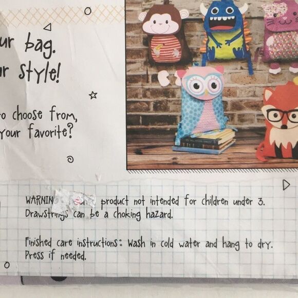 Craft Your Companion: DIY Sly the Fox Backpack Kit - Picture 6 of 9